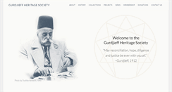Desktop Screenshot of gurdjieff-heritage-society.org