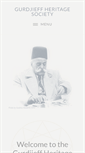 Mobile Screenshot of gurdjieff-heritage-society.org