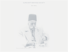 Tablet Screenshot of gurdjieff-heritage-society.org